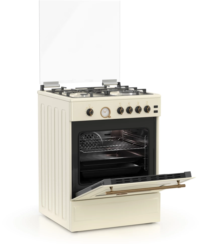 THERMOGATZ - ΚΟΥΖΙΝΑ ΑΕΡΙΟΥ TGS 4111 RUSTIC BEIGE MULTIGAS