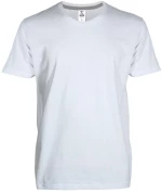 Ανδρικό μπλουζάκι 155gr WHITE WHITE