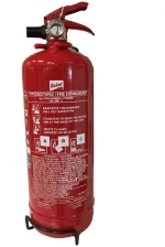 Πυροσβεστήρας Ξηράς Κόνεως 2Kg Με Μανόμετρο 13Α 89Β C Guard