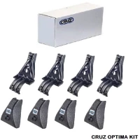 Πόδια / Άκρα Για Μπάρες Οροφής CRUZ Optima 931-382 Για Renault Megane Scenic 97-03 Σετ 4 Τεμάχια