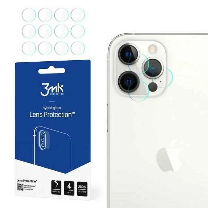 3MK FG Camera Lens Flexible Glass Film Prοtector 7H Apple (4τμ) iPhone 12 Pro Max - 3MK - iPhone 12 Pro Max