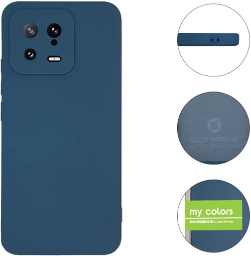 Θήκη Σιλικόνης My Colors Sonique Xiaomi Xiaomi 13 5G Μπλε Σκούρο - Sonique - Μπλε Σκούρο - Xiaomi 13 5G