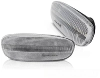 Πλαϊνά Φλας Φτερού Για Subaru Impreza 93-00  Led Dynamic Άσπρο 2 Τεμάχια