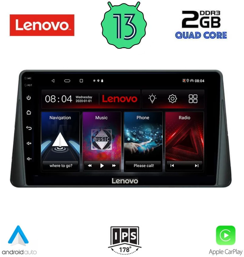 LENOVO LVD 4158_CPA (9inc) MULTIMEDIA TABLET OEM FORD FOCUS mod. 2019>