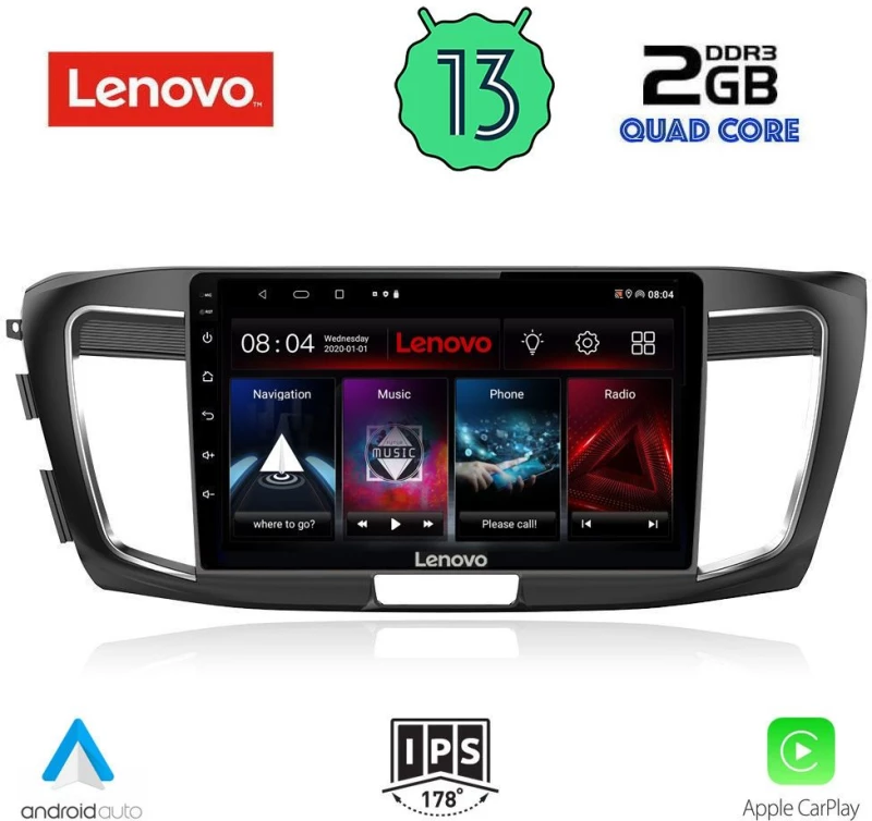 LENOVO LVD 4183_CPA (9inc) MULTIMEDIA TABLET OEM HONDA ACCORD mod. 2008-2013