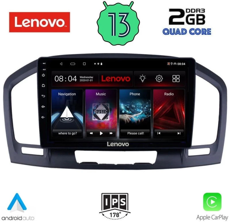 LENOVO LVD 4491_CPA (9inc) MULTIMEDIA TABLET OEM OPEL INSIGNIA  mod. 2008-2013