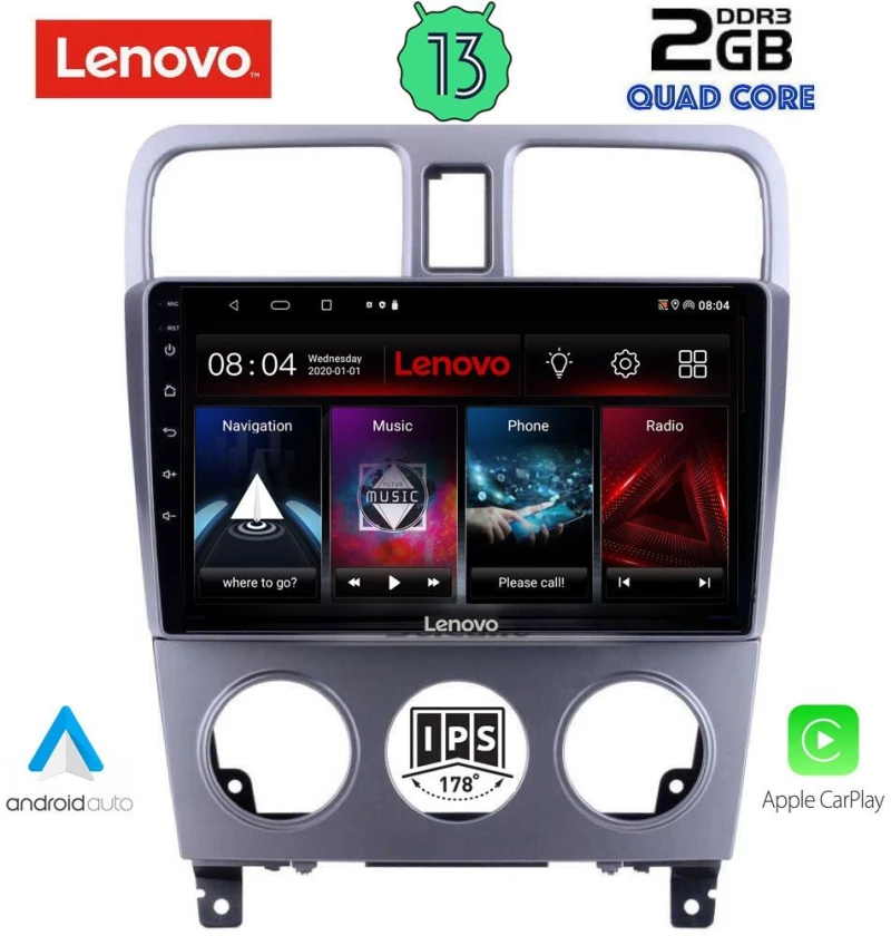 LENOVO LVD 4661_CPA (9inc) MULTIMEDIA TABLET OEM SUBARU FORESTER  mod. 2002-2008