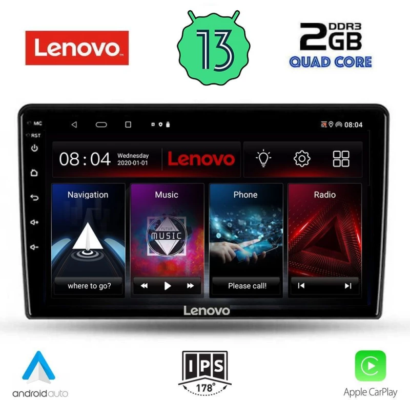 LENOVO LVD 4702_CPA (9inc) MULTIMEDIA TABLET OEM TOYOTA AURIS mod. 2007-2012