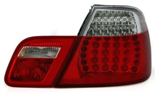 Πίσω φανάρια led για BMW E46 coupe (1998-2003) - chrome - σετ 2τμχ.