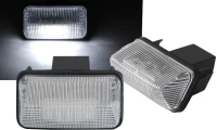 Led Φαναράκια Πινακίδας Για Toyota Auris E15 Hatchback 06-12, Corolla E12 00-08 & E15 07-19, Avensis T25 03-08 , T30 08-19 , Prius 11-19 , Verso 09-19 Ζευγάρι 2 Τεμάχια