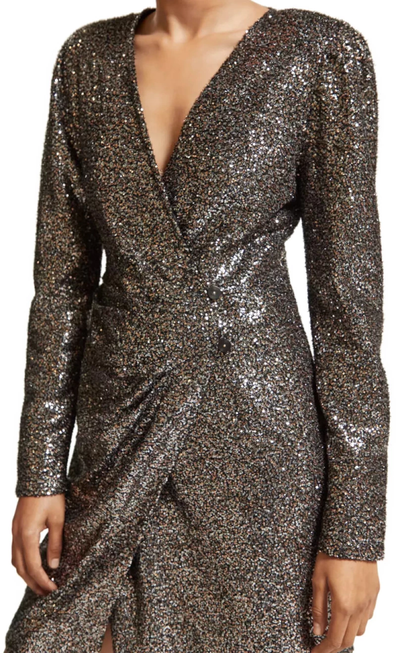 Scotch&Soda Wmn Mini sequin dress