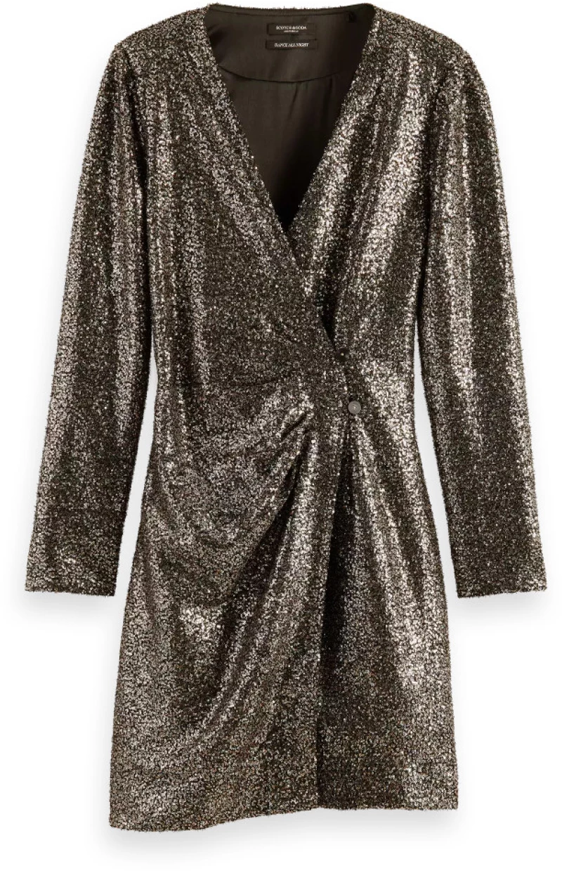 Scotch&Soda Wmn Mini sequin dress
