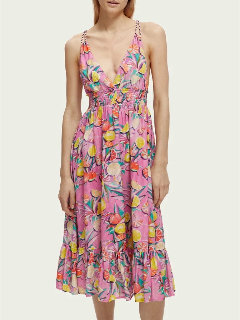 Scotch & Soda Women's midi strap dress
