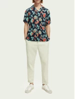Scotch & Soda Printed Camp Shirt