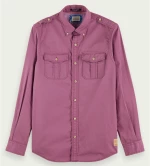 Scotch & Soda Regular fit workwear shirt