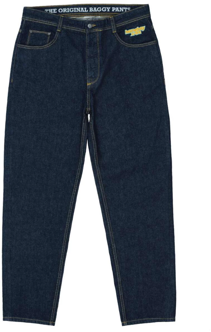 Homeboy Women's Baggy Jeans Indigo