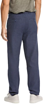 Lindbergh Blend Herringbone Pants Navy
