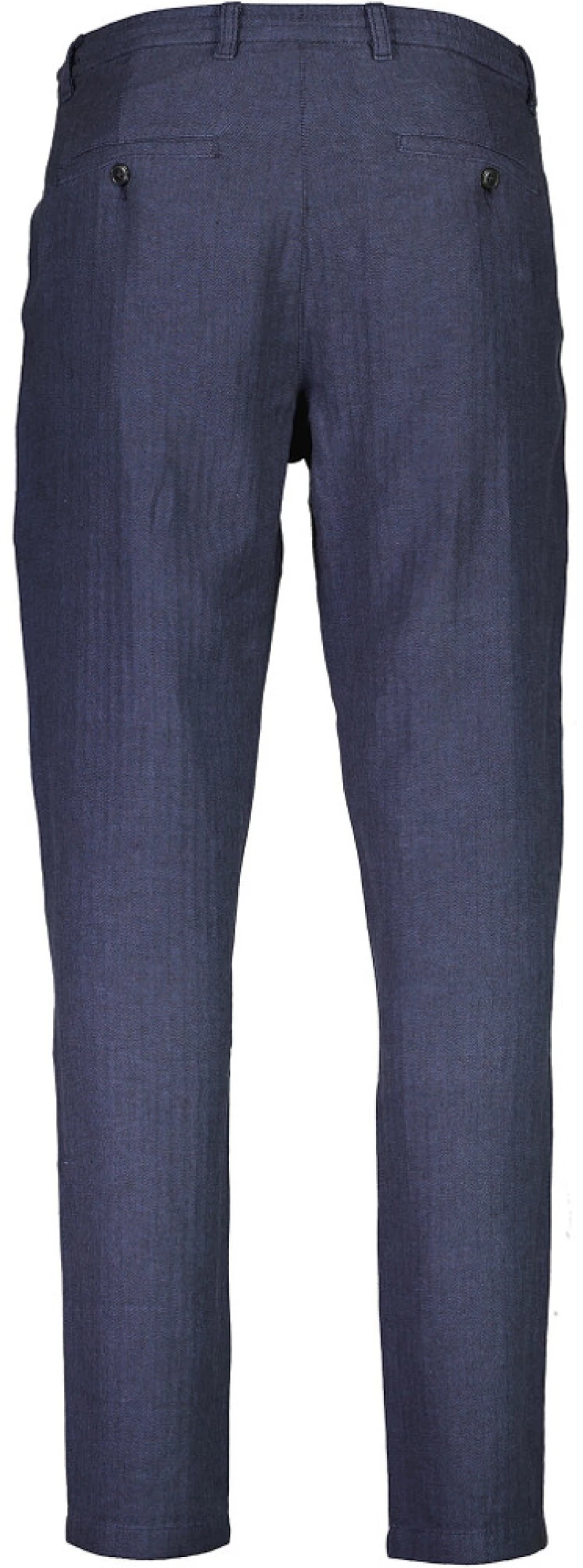 Lindbergh Blend Herringbone Pants Navy