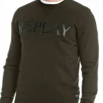 Replay Men's Sweater Logo/Print