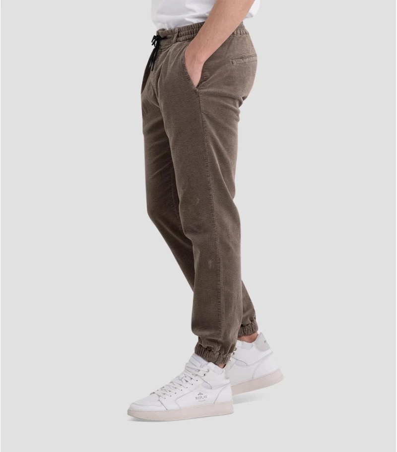 Replay Essential Velvet Jogger Pants