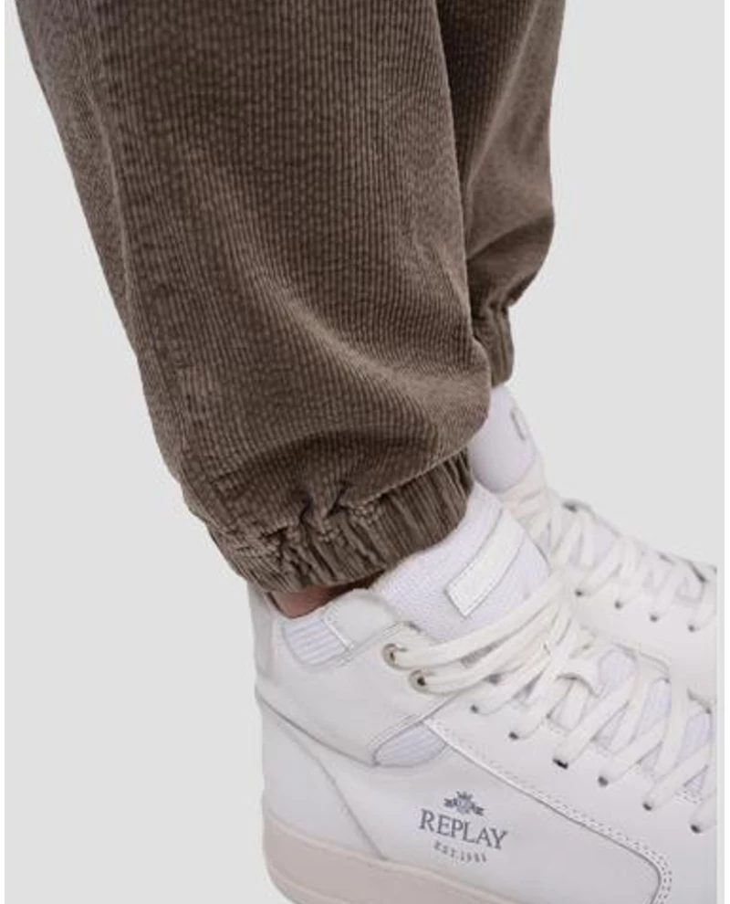 Replay Essential Velvet Jogger Pants