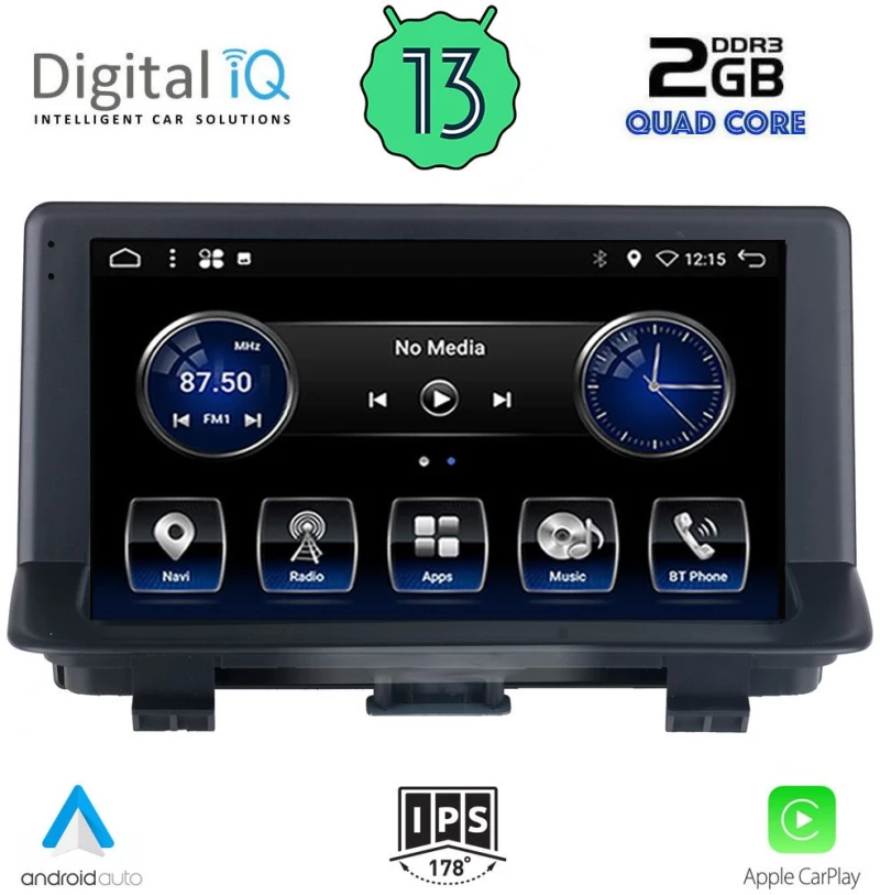 DIGITAL IQ BXH 3013_CPA (9inc) MULTIMEDIA TABLET OEM AUDI Q3 mod. 2013-2018
