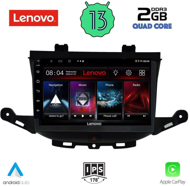 LENOVO LVD 4483_CPA (9inc) MULTIMEDIA TABLET OEM OPEL ASTRA K  mod.2015+gt;