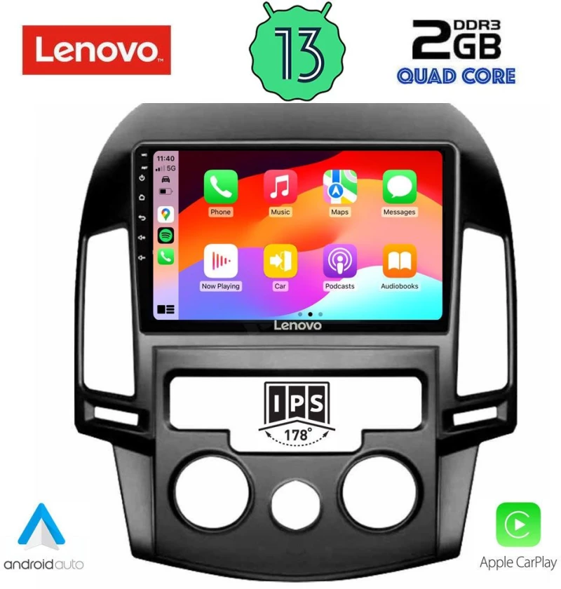 LENOVO LVD 4231_CPA A/C (9inc) MULTIMEDIA TABLET OEM HYUNDAI i30 mod. 2007-2012