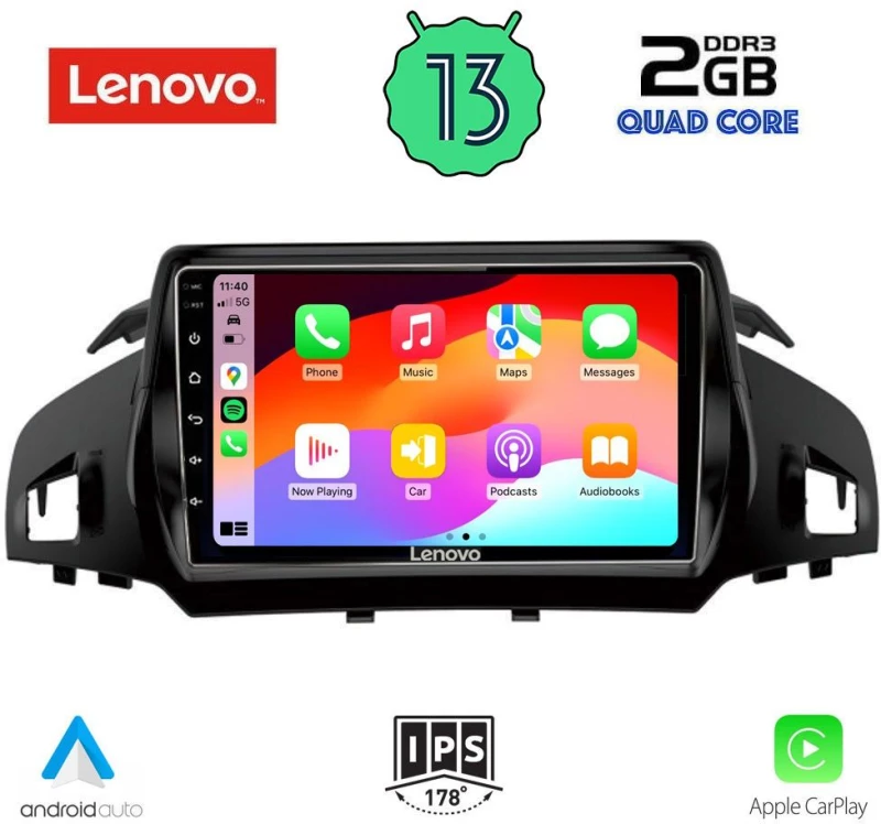 LENOVO LVD 4160_CPA (9inc) MULTIMEDIA TABLET OEM FORD KUGA mod. 2013+gt; – CMAX mod. 2011+gt;