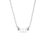 Κολιέ Senza Stainless Steel, Angel Numbers SSD5203-1SR
