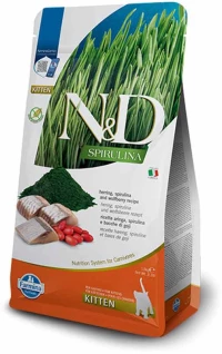 N&D Spirulina Cat Herring & Wolfberry Kitten 1.5kg