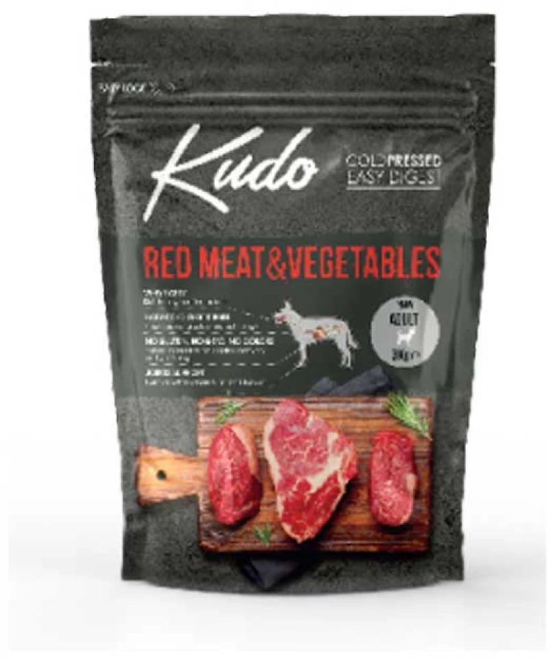 Kudo Red Meat-Vegetable Mini Adult 3kg + ΔΩΡΟ Λιχουδιά