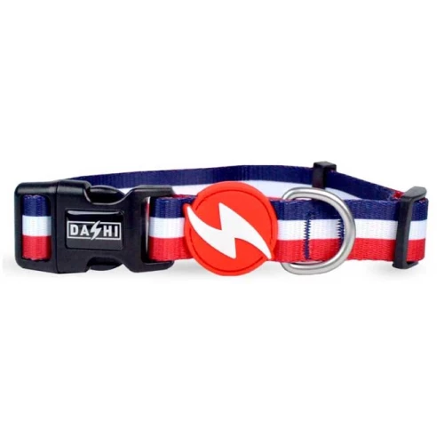 Dashi Περιλαίμιο Σκύλου Red & Blue XSmall 1x20-30cm