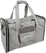 Pet Interest Τσάντα Μεταφοράς Oxford Grey w Pocket 48x28x32cm
