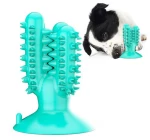 Pet Interest Cactus-Shaped Dog Toothbrush Lake Blue 92x92x128mm