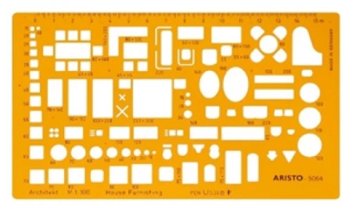 ΣΤΕΝΣΙΛ ARISTO 5064 ΕΠΙΠΛΩΝ 1/100