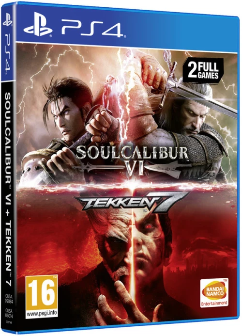 Ps4 Tekken 7 + Soulcalibur vi
