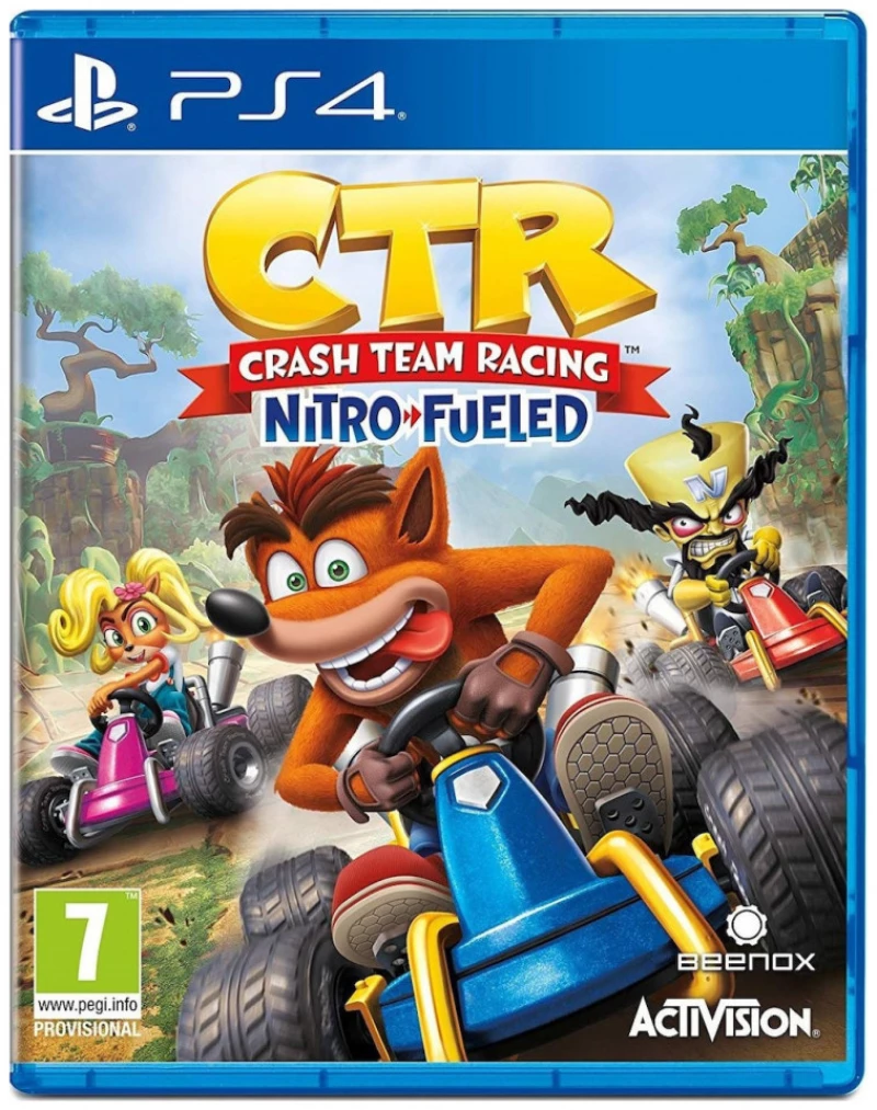 Ps4 Crash Team Racing Nitro-Fueled (Exclusive Retro Content)