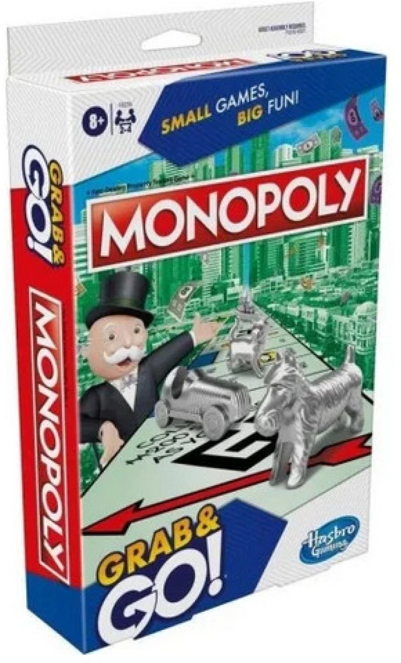 Hasbro Monopoly: Grab and go Board Game (F8256)