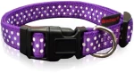 Pet Interest Περιλαίμιο Σκύλου Πουά Μωβ XS 1.5x19-33cm