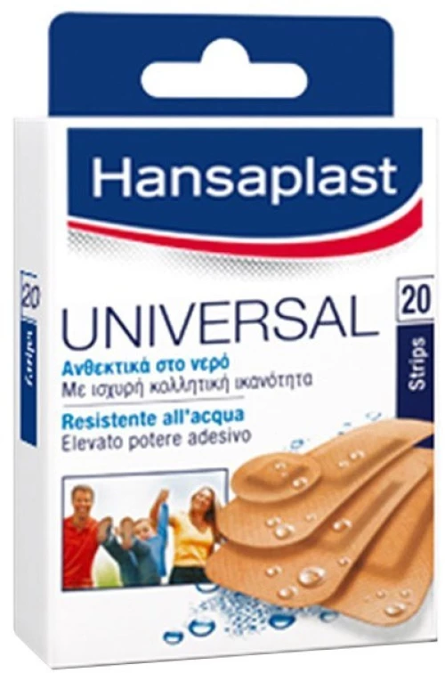 Hansaplast Universal Water Resistant 20 Επιθέματα 4 Μεγεθών