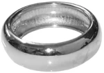 Γυναικείο Δακτυλίδι Με Σχέδιο 0,8 cm 18131-141 Ασημί Ασημί