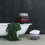 Μπουρνούζι με κουκούλα Zen White Small Nima