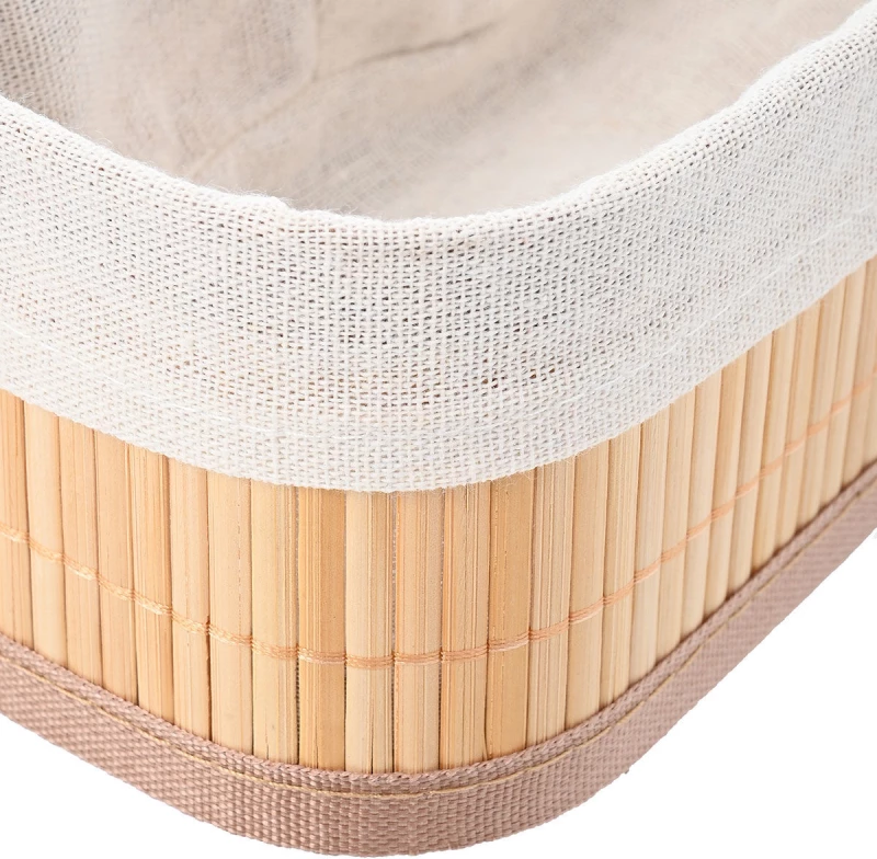 ESTIA ΚΑΛΑΘΙ ΟΡΓΑΝΩΣΗΣ BAMBOO ESSENTIALS 19.5x10cm ME ΕΠΕΝΔΥΣΗ