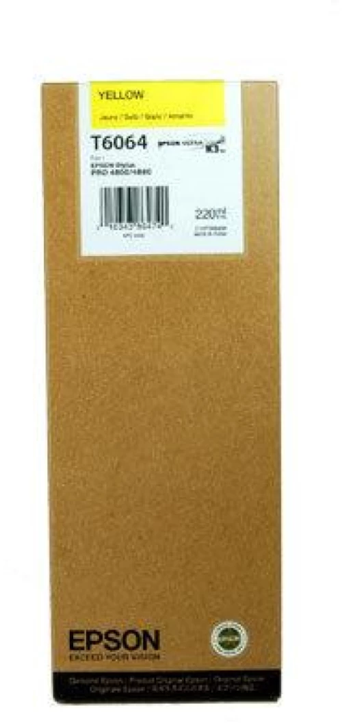 Μελάνι Epson T6064 yellow 220ml