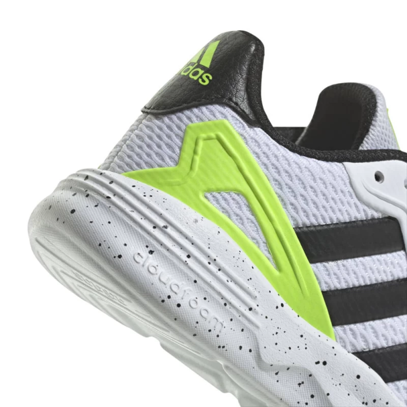 Παιδικά Αθλητικά Adidas Nebzed K Λευκό / Μαύρο / Λάιμ  Λευκό Μαύρο