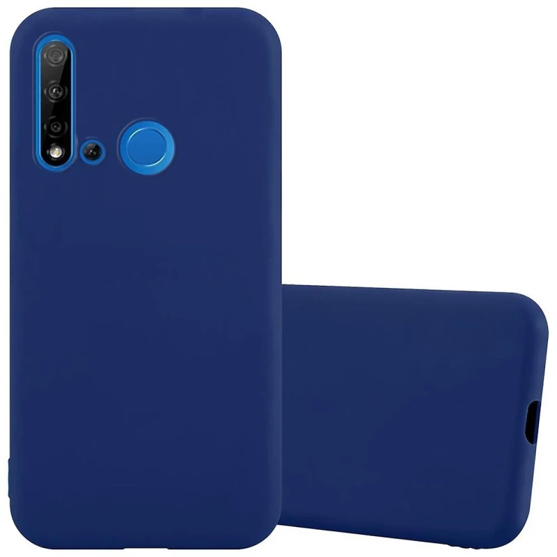 Θήκη Σιλικόνης για Huawei P20 lite 2019 Μπλε ΟΕΜ