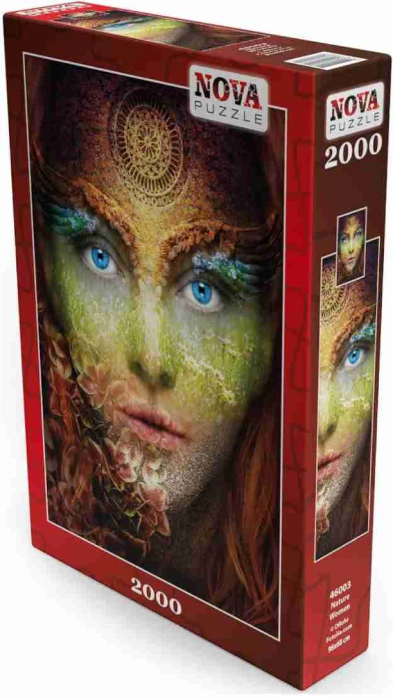 Nova Puzzle 46003-Nature Woman -2000 pieces
