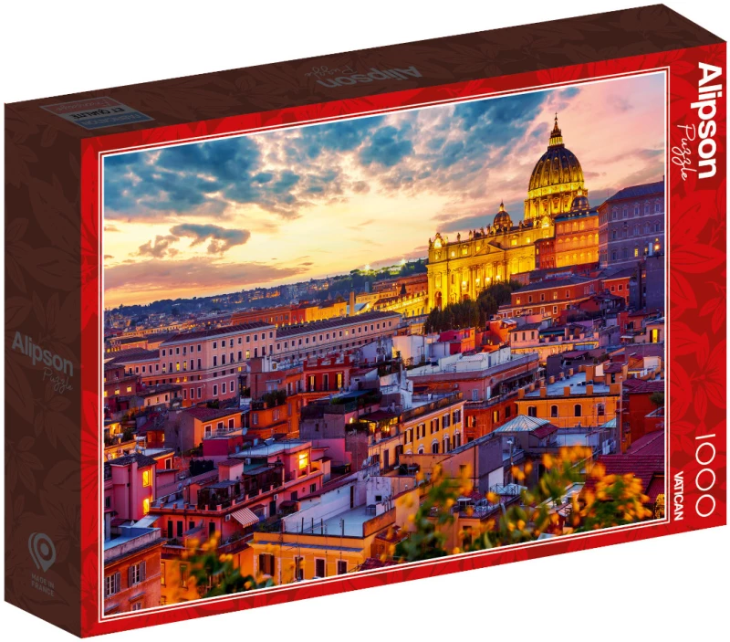 Alipson Puzzle-50016-Βατικάνο - Παζλ 1000 pieces