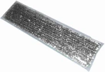Χειροτεχνίας Σύρματα πίπας 30 x 0.6 cm σε Ασημί χρώμα 100 Τεμ